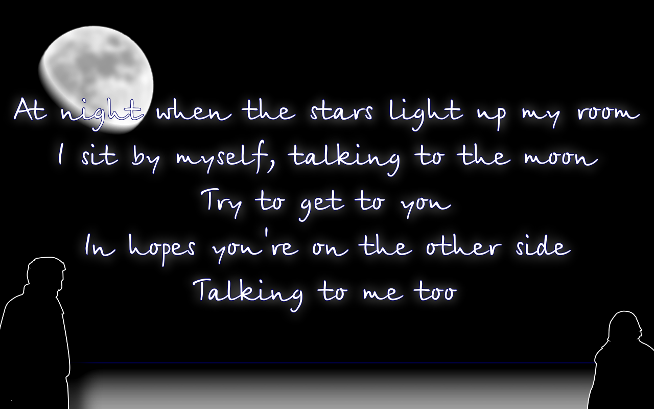 To moon i sit myself the talking by دانلود اهنگ