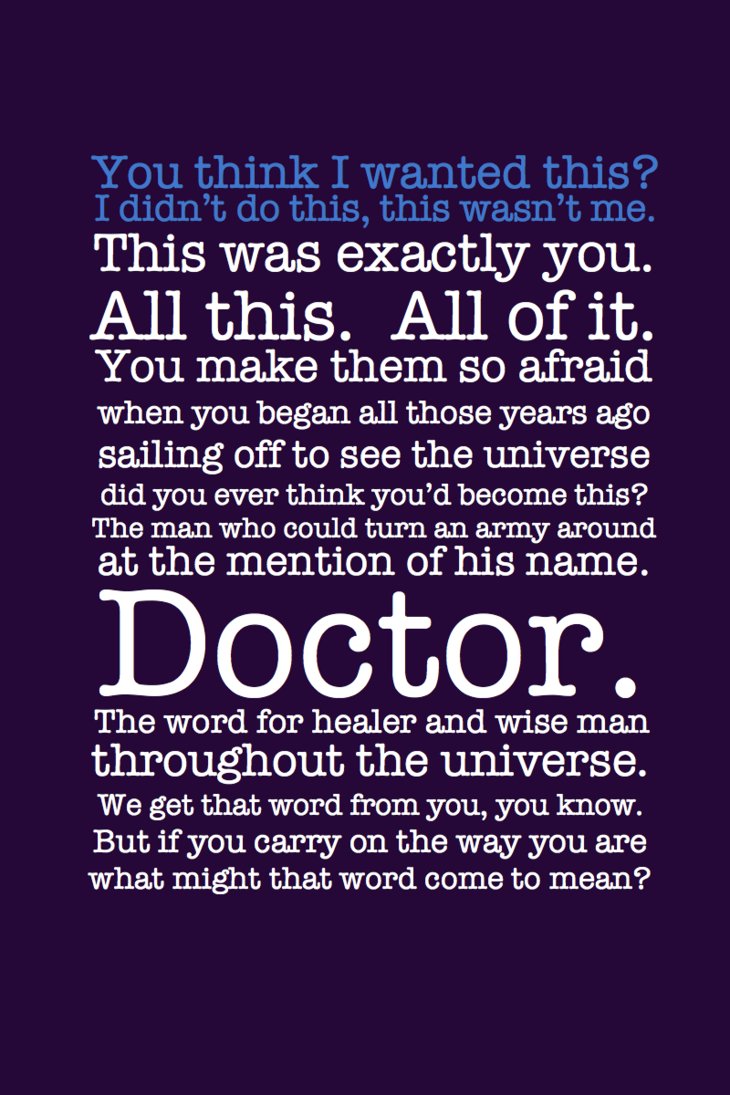 Best Quotes From Doctor Who. QuotesGram