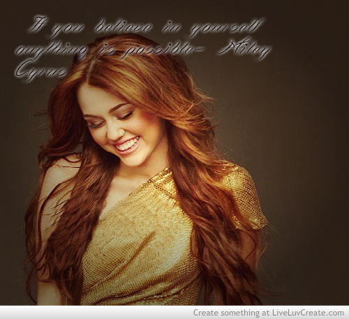 Miley Cyrus Quotes About Beauty Quotesgram
