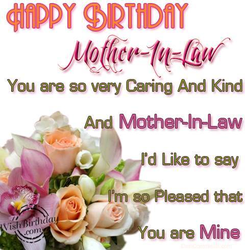 Happy Birthday Mother In Law Quotes Happy Birthday Mother Quotes. Quotesgram