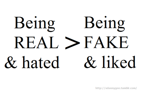 Quotes About Being Real Not Fake. QuotesGram