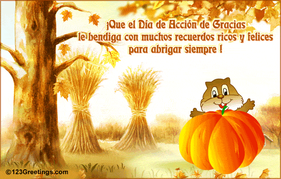 Thanksgiving themed menus