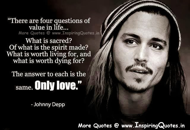 Johnny Depp Quotes On Love Johnny Depp Love Quotes. Quotesgram