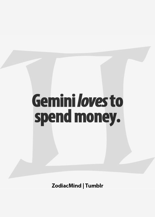 Gemini Money Quotes. QuotesGram