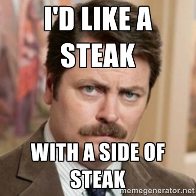Steak Ron Swanson Quotes