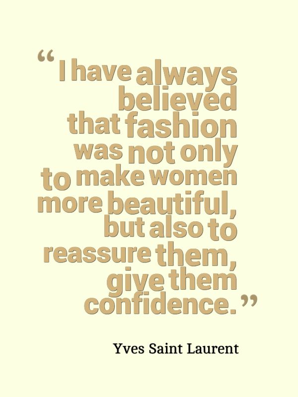 saint laurent quotes