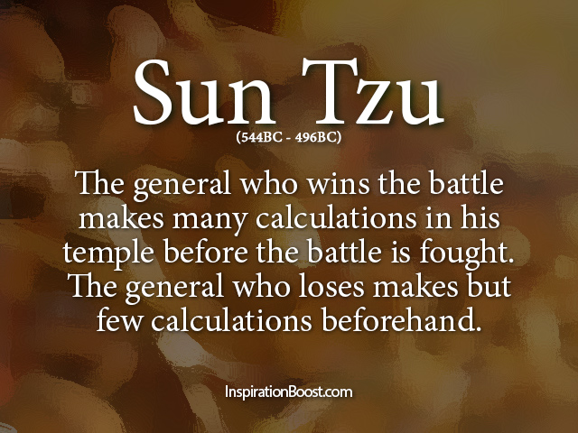 Famous Quotes Sun Tzu Quotesgram