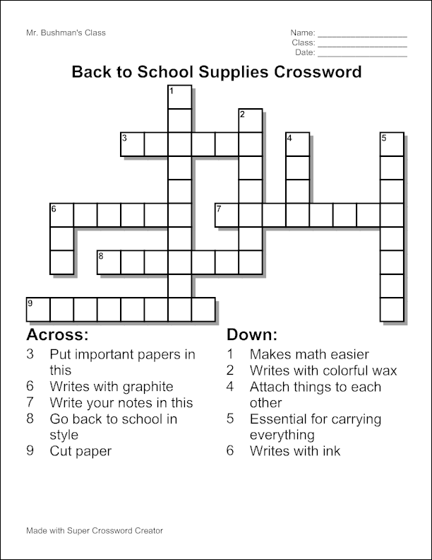 How To Build A Crossword Puzzle Builders Villa