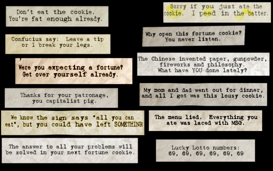 Printable Fortune Quotes QuotesGram