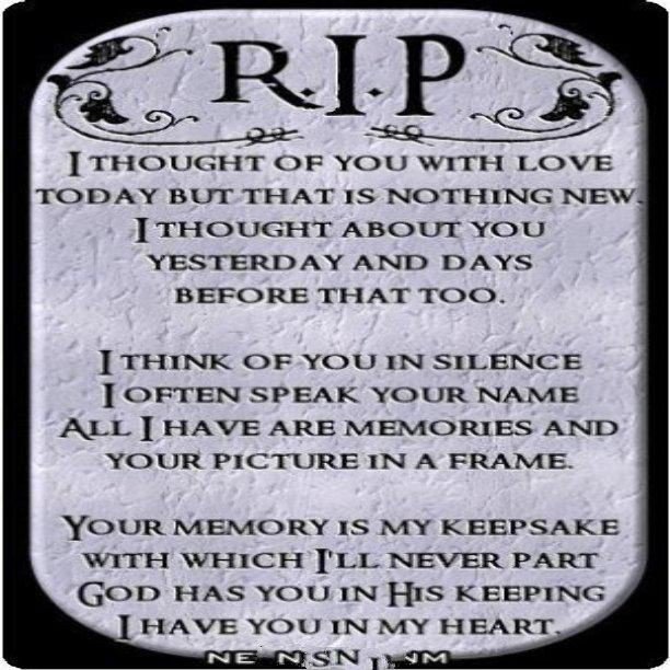 Rip Quotes For Family. QuotesGram
