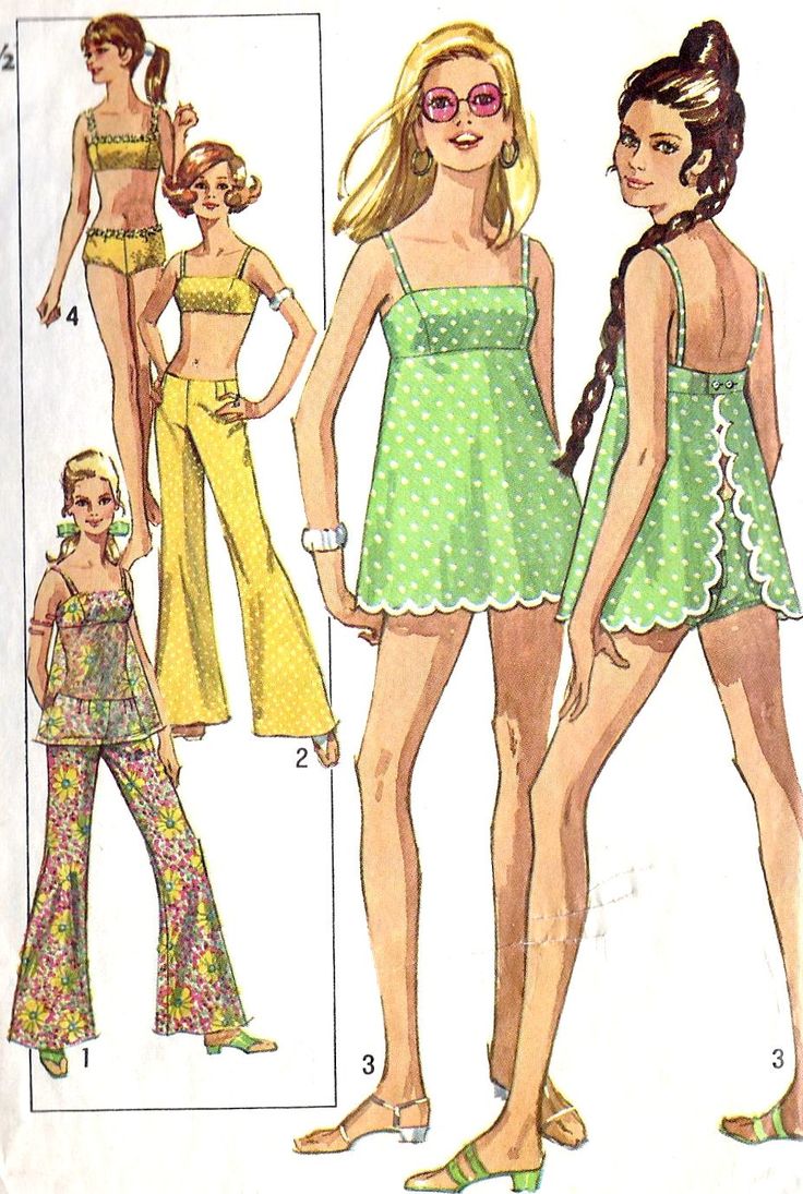 1960s bathing suits