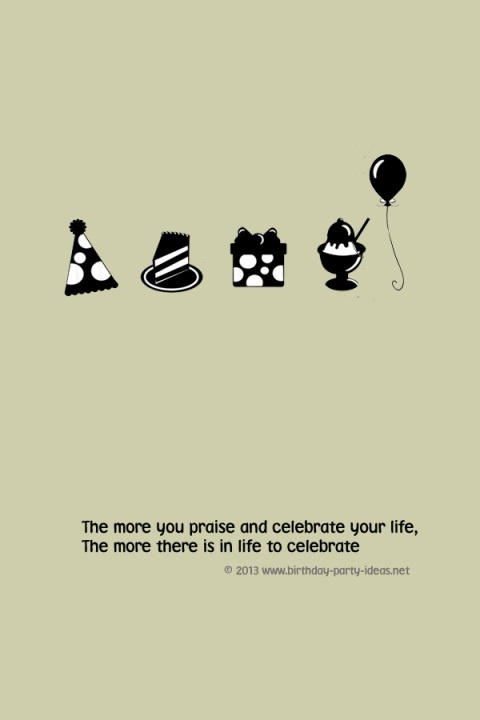 Birthday Celebration Quotes And Sayings. QuotesGram