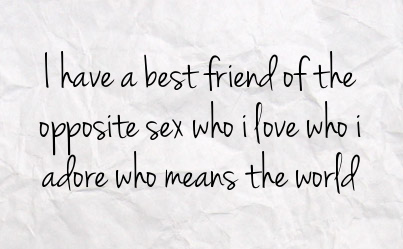 Friendship With Opposite Gender Quotes. QuotesGram