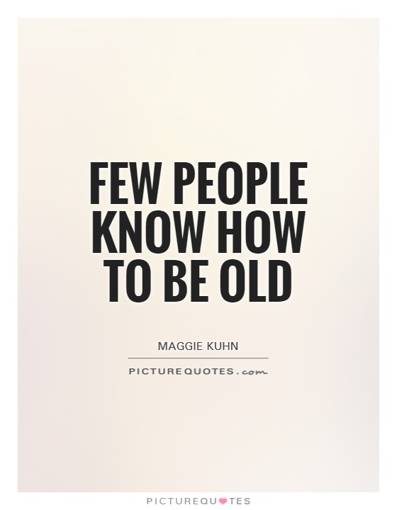 Only few people