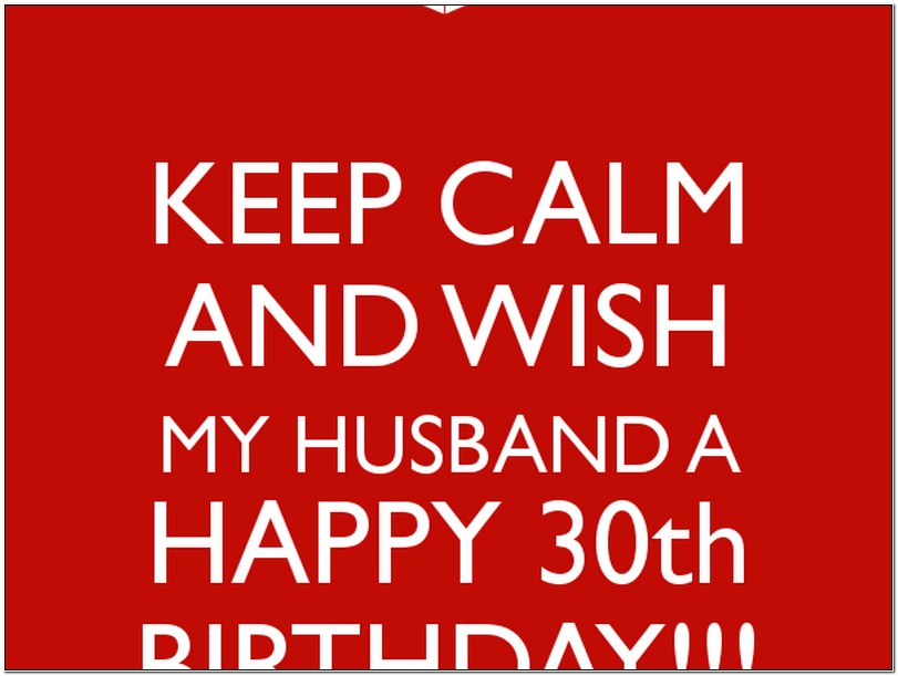 Husband 30th Birthday Quotes. QuotesGram