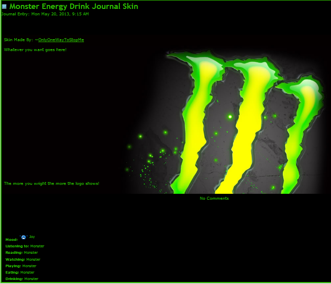 Monster Energy Drink Quotes. QuotesGram