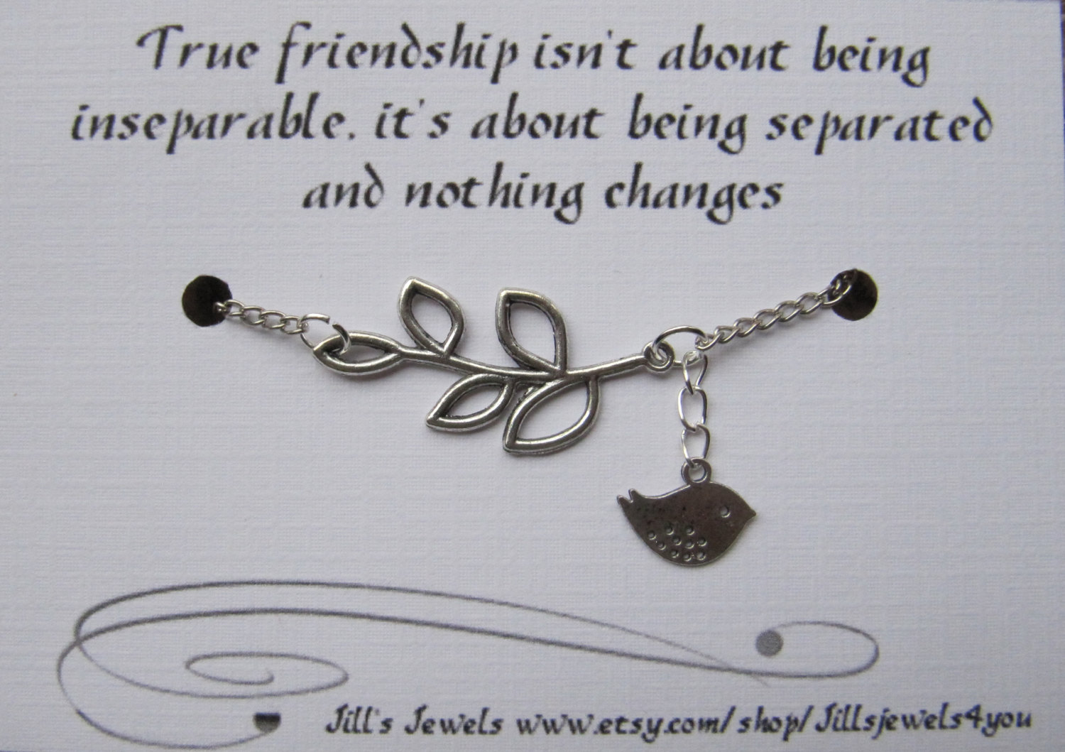 Friendship Bracelet Initial Bracelet Gift for Best Friend  HeartQ