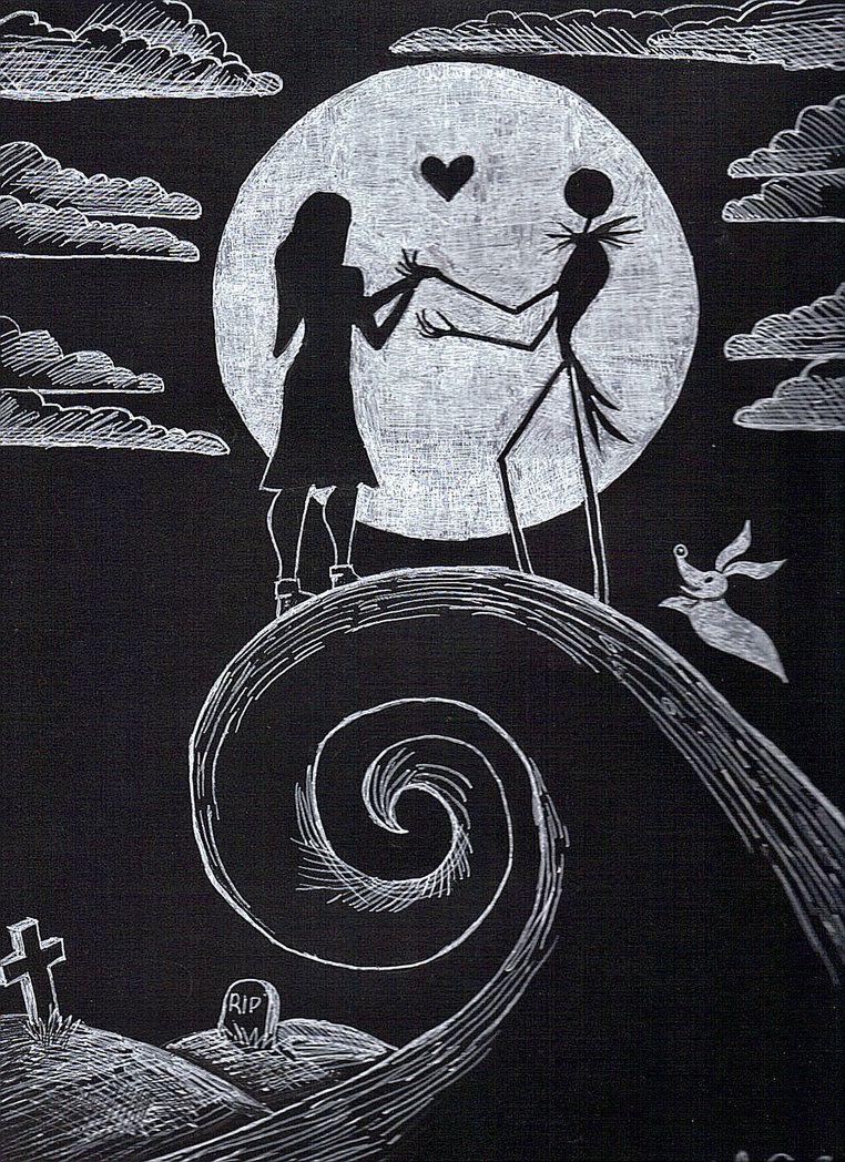 Jack and Sally Wallpaper  Download to your mobile from PHONEKY