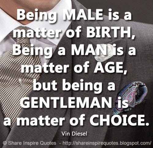 Being A Gentleman Quotes. QuotesGram