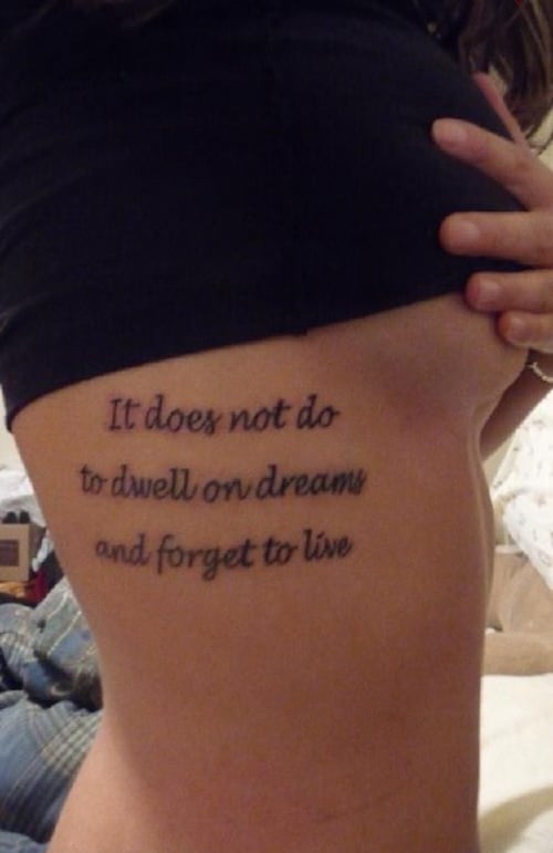 Meaningful Quotes Tattoos For Women. QuotesGram