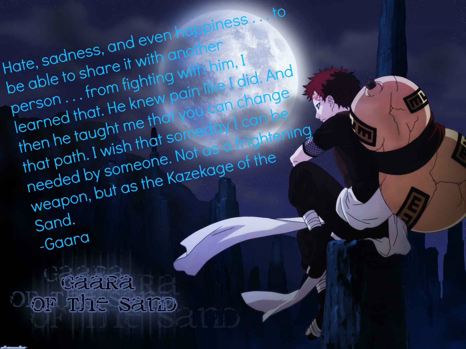 Gaara Quotes Quotesgram