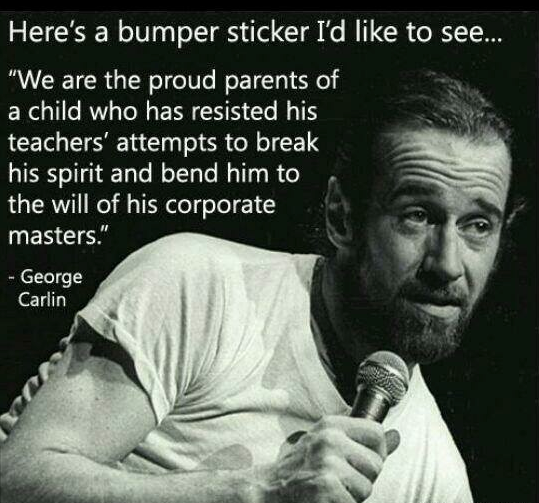 George Carlin On Education Quotes. QuotesGram