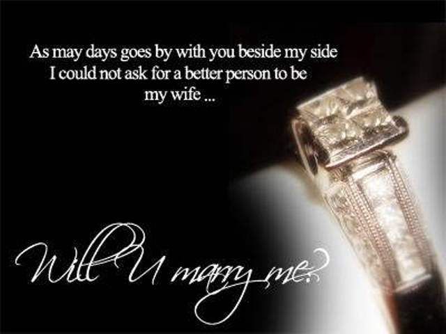 Would You Marry Me Quotes Quotesgram