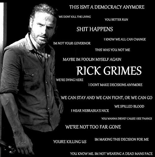 Best Rick Grimes Quotes. QuotesGram