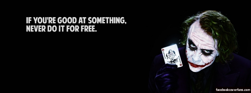 Joker Quotes If You Are Good At Something. QuotesGram