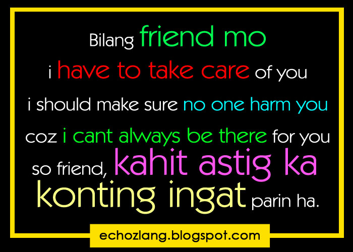 Quotes About Friendship Tagalog. QuotesGram