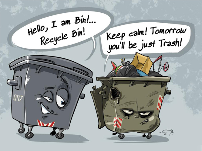 Funny Recycling Quotes.