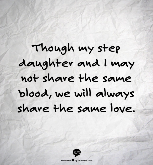 Stepmother To Step Daughter Quotes. QuotesGram