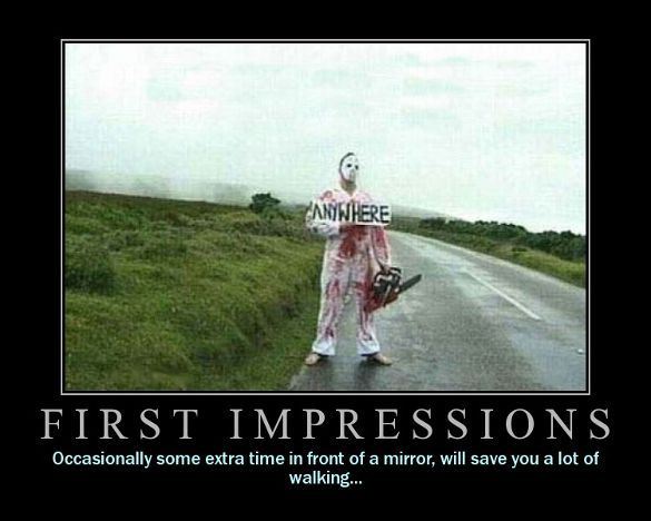 Funny Quotes About First Impressions Quotesgram