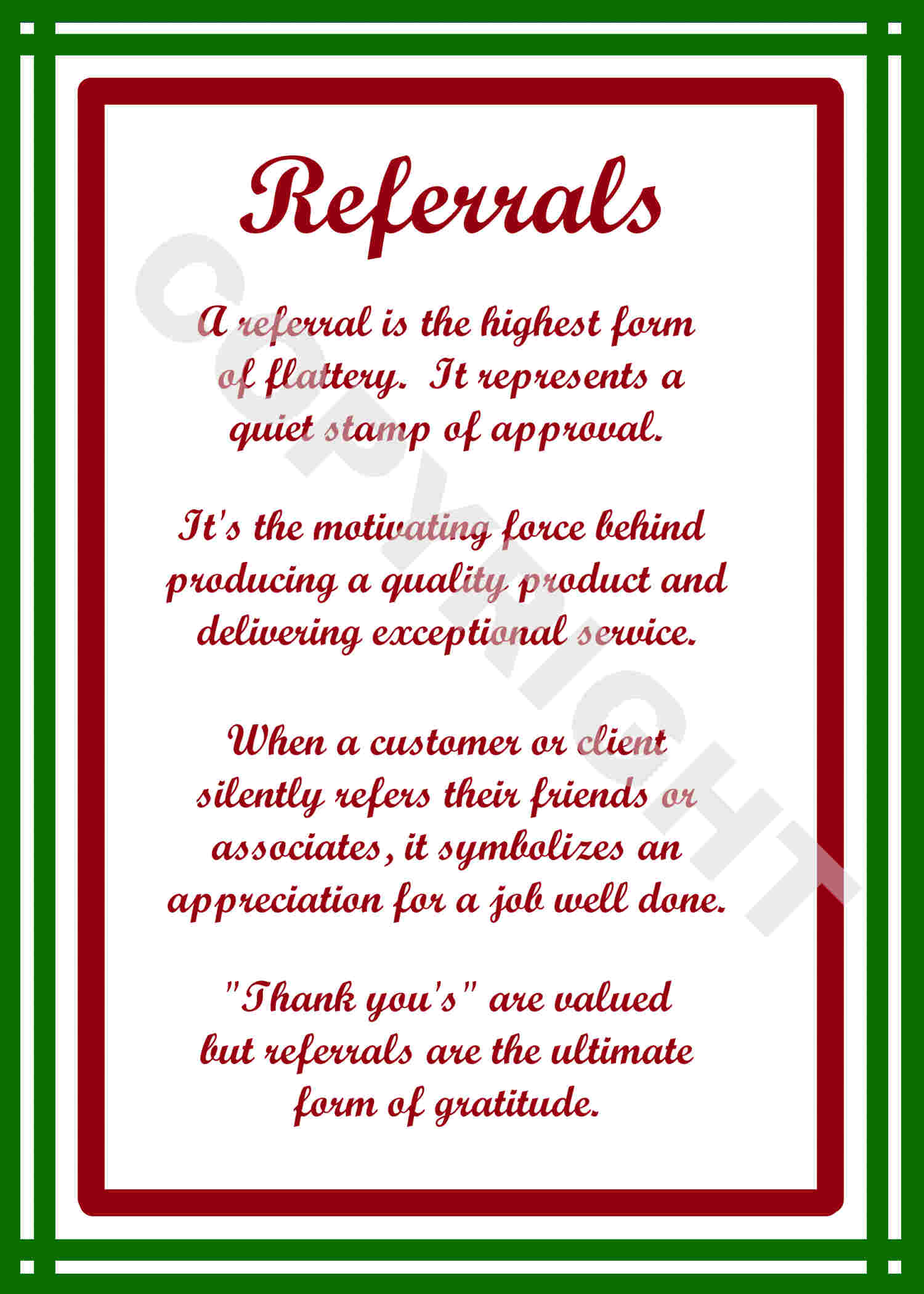 Referral appreciation quotes and quotesgram