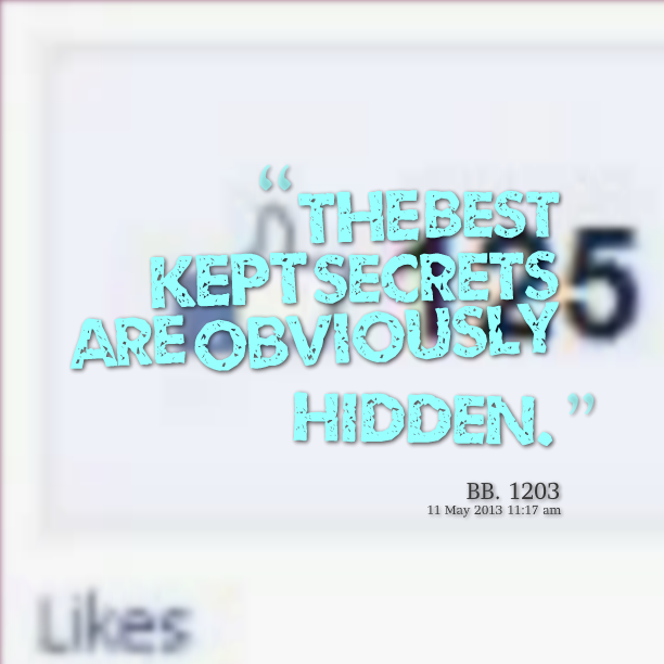 Quotes On Secrets Kept. QuotesGram