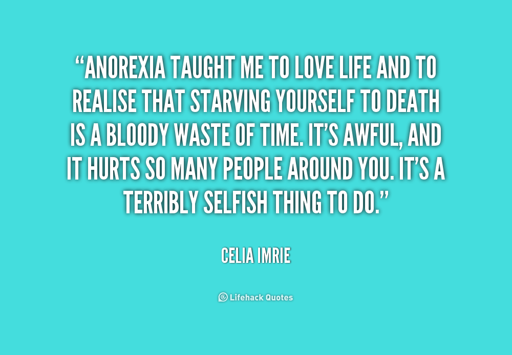 anorexia nervosa quotes