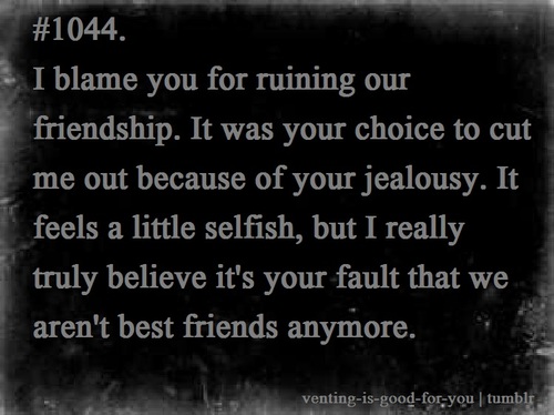 Quotes About Ruined Friendships. QuotesGram
