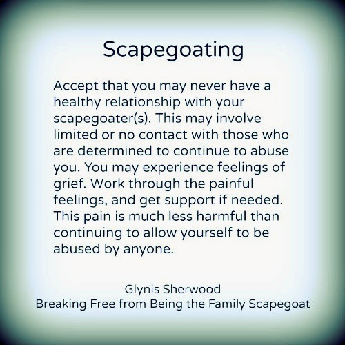 family scapegoat quotes