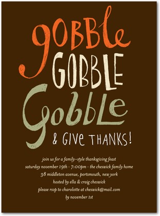 Funny Thanksgiving Invitations 9