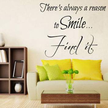 Our Smiles wall stickerNursery wall stickersQuote wall sticke 