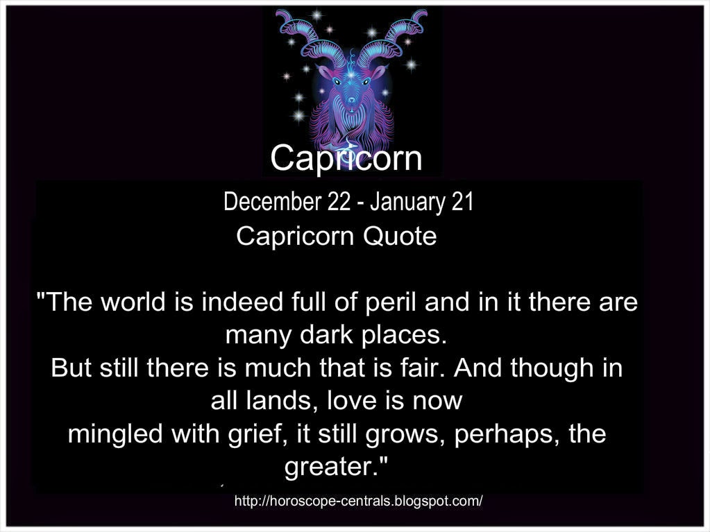 Capricorn Woman Quotes.