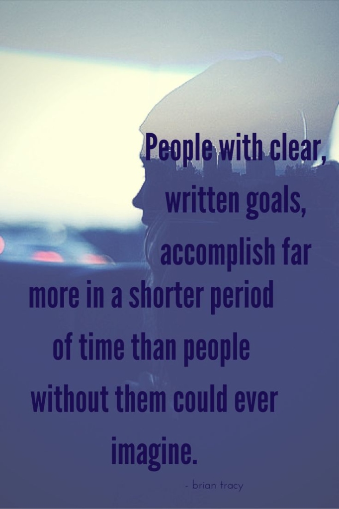 Written Goals Quotes. QuotesGram