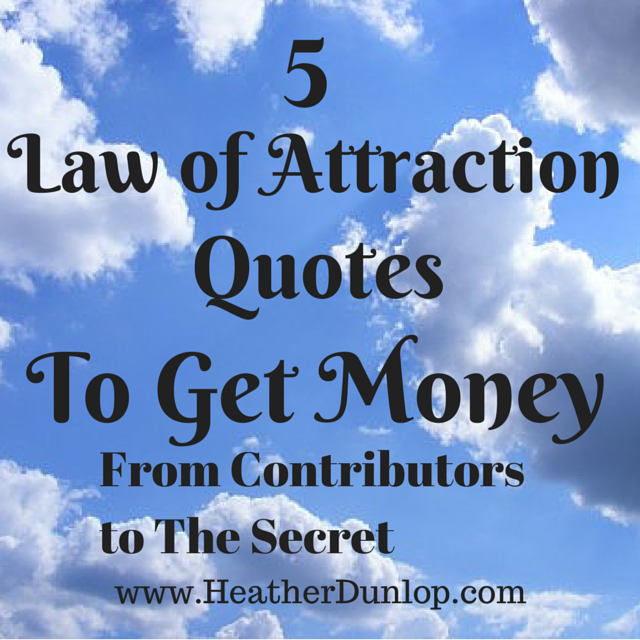 Law Of Attraction Quotes Money. QuotesGram