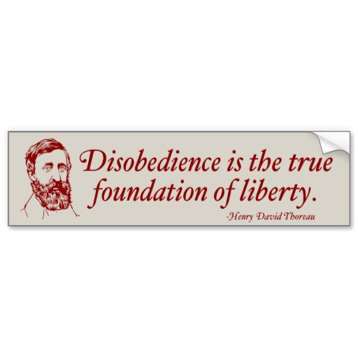 Thoreau Civil Disobedience Quote