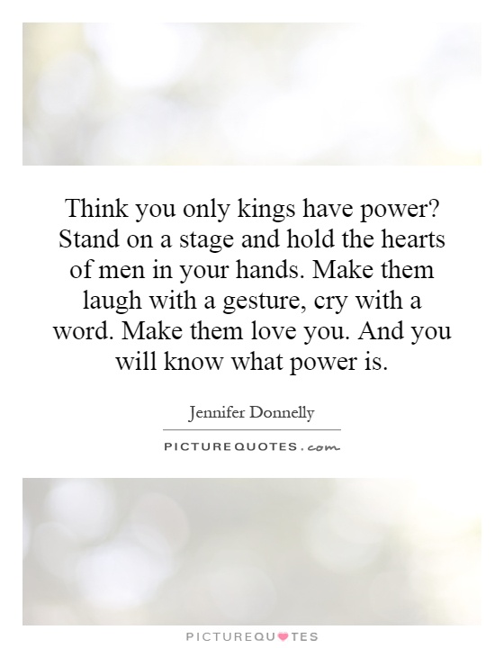 Power In Your Hand Quotes. QuotesGram