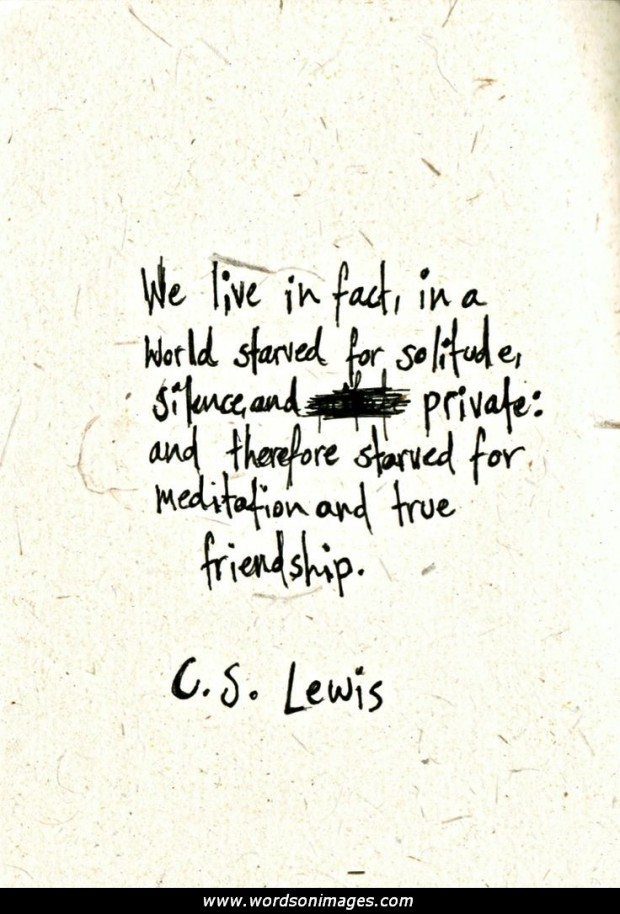 Cs Lewis Friendship Quotes. QuotesGram