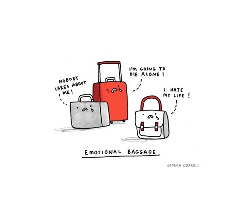 Emotional Baggage Funny Quotes. QuotesGram