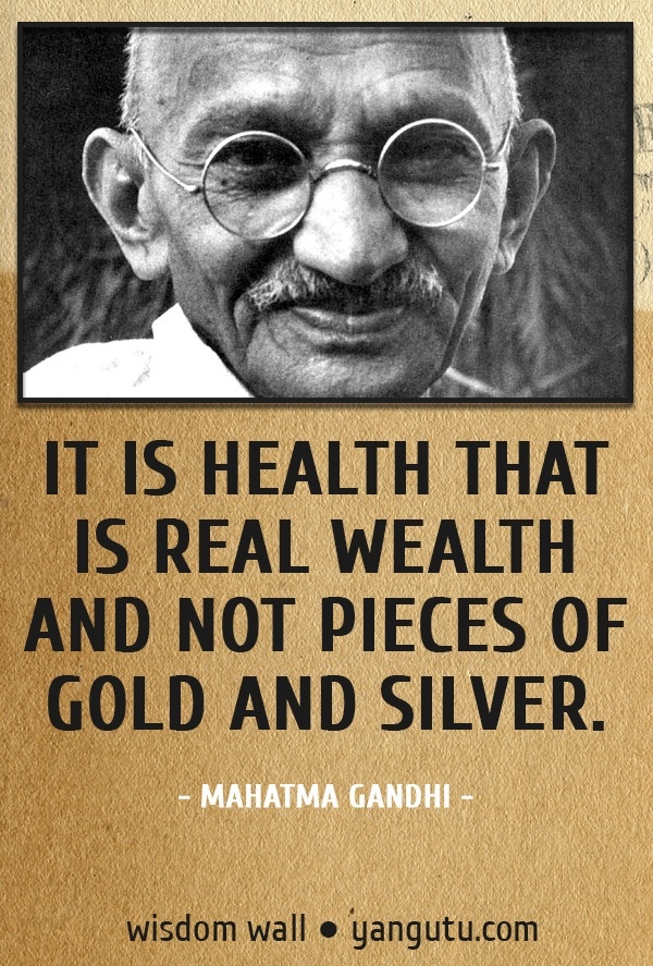 Gandhi Quotes About Health. QuotesGram