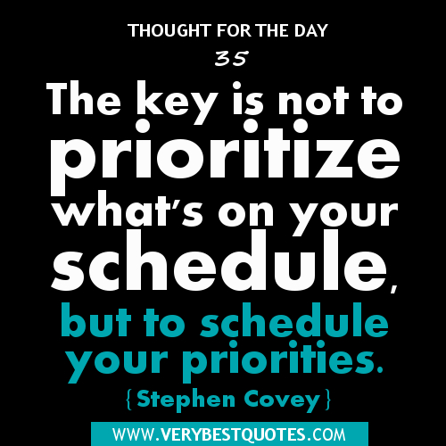 Motivational Quotes Images About Priorities. QuotesGram