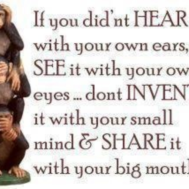 Funny Quotes About Rumors Quotesgram